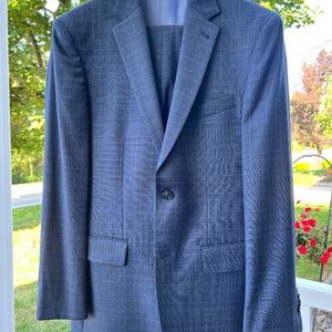 Men’s navy blue 2 pc suit